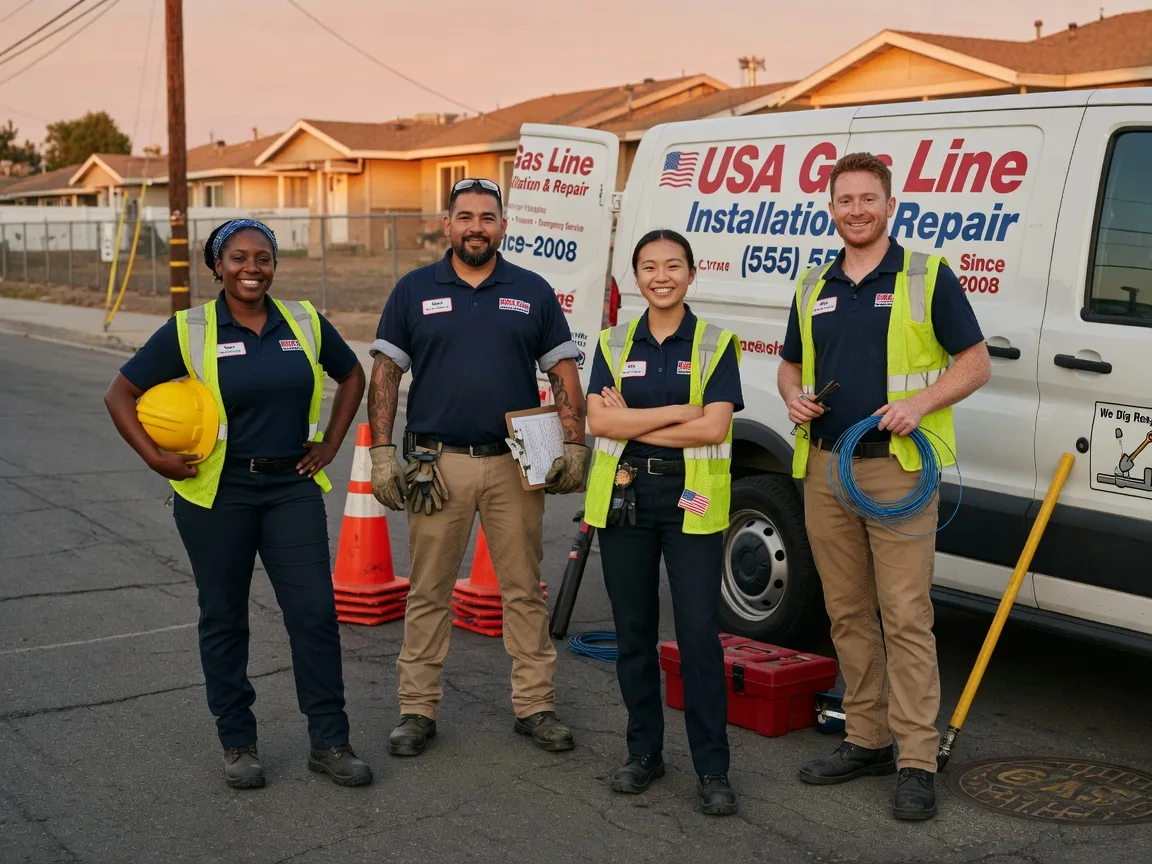 Gas Line Installation company in Slick, OK